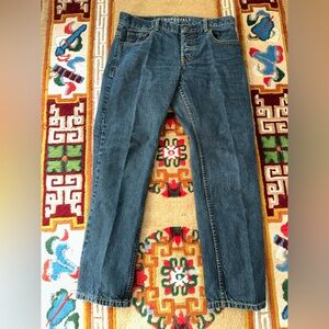 Aeropostale Dark Blue Straight Leg Jeans Size 31Wx30L